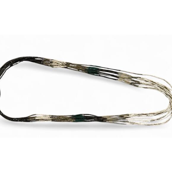 NWT $3260 Brunello Cucinelli Multi-Color Multi-Strand Beaded Ombré Necklace - Picture 1 of 6